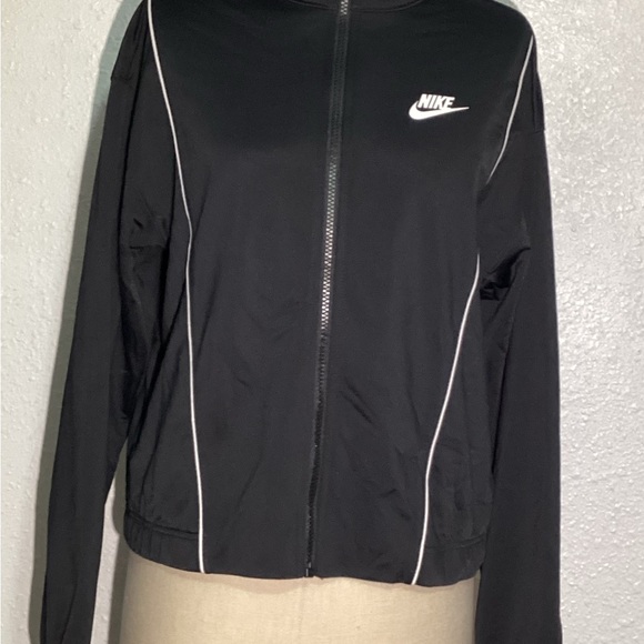 Nike black/white zip up jacket size small - Picture 3 of 9